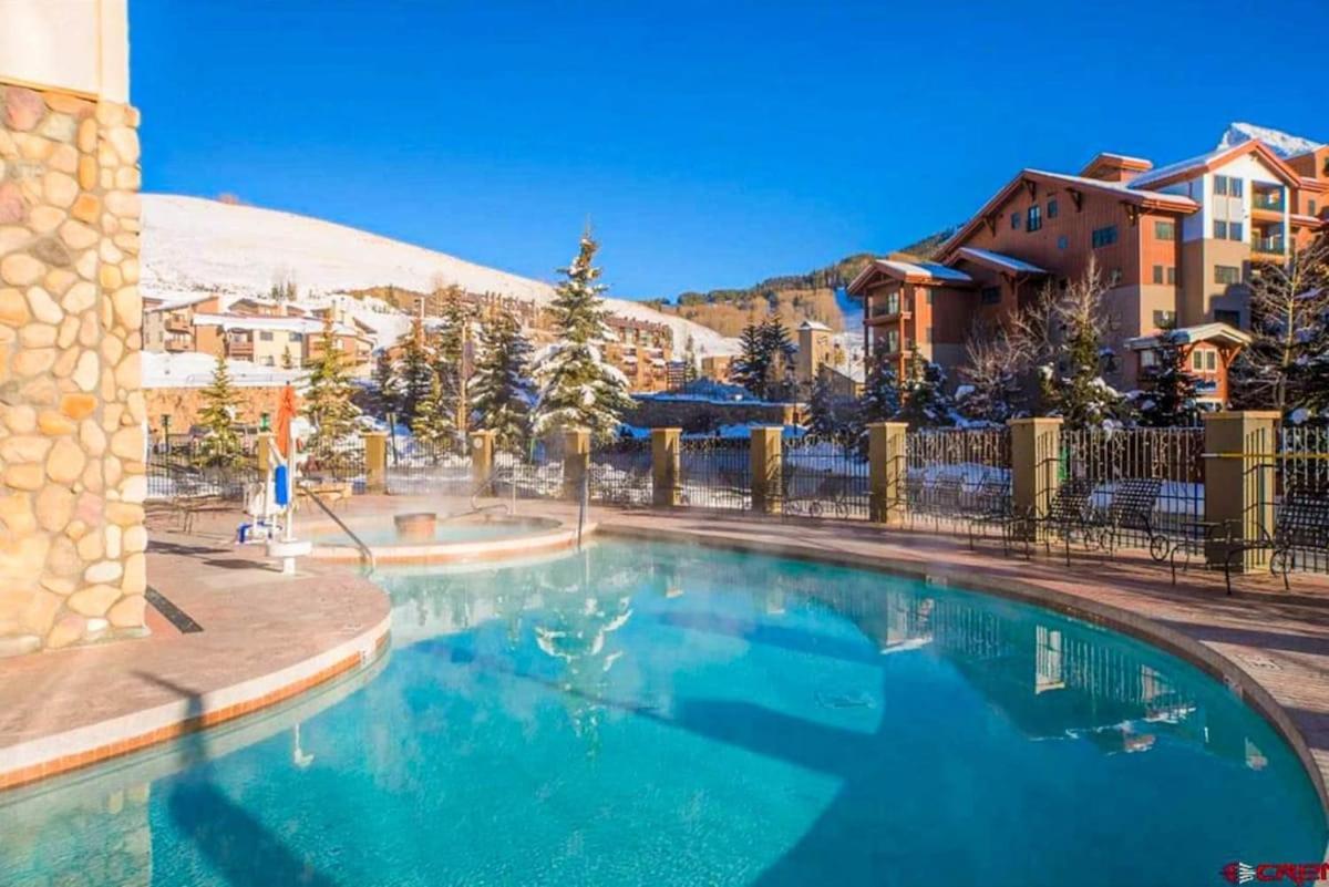1Bd Suite 504 Perfect Location With Pool And Hot Tub Crested Butte Exterior foto